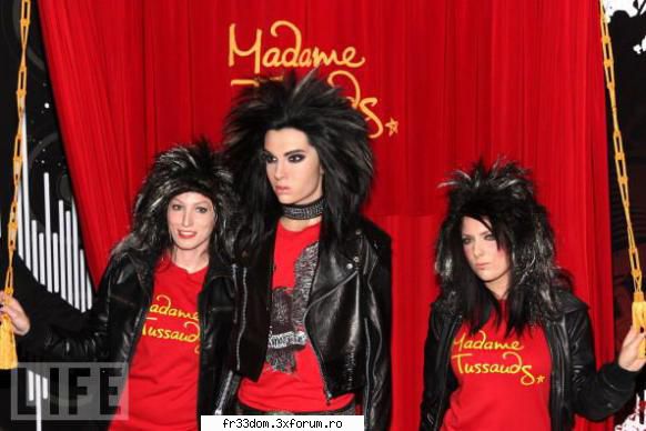 Bill la Madame Tussauds (muzeul figurilor de ceara) - ionela - Bill Kaulitz