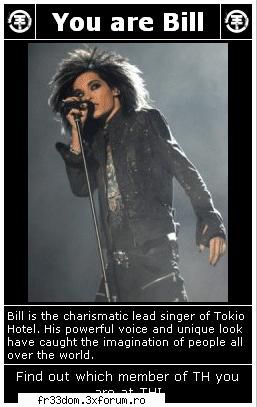 Care din membrii TH esti? - Liebe Oder Hasse? * Meine - Tokio hotel