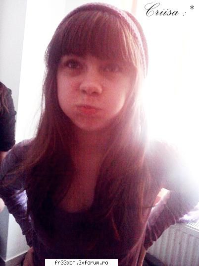 Hey! Crissa` la butoanee!:* - Hehe b-) Sunt Bo$$ . B-) - Sa facem cunostinta!