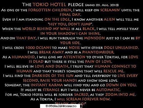 Legamantul Tokio Hotel - Ca unul dintre COPIII UITATI , o sa TIP pana la - Tokio hotel