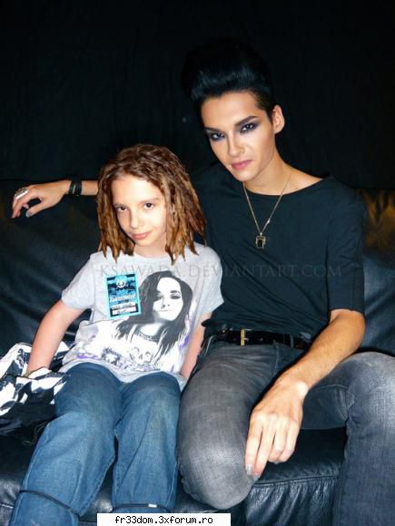 Poze amuzante - ce seamana copilul cu tom cand era mai mic - Bill Kaulitz