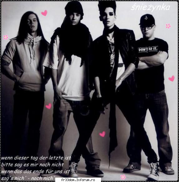 Poze cu trupa - Andreea-TokioHotel - Poze