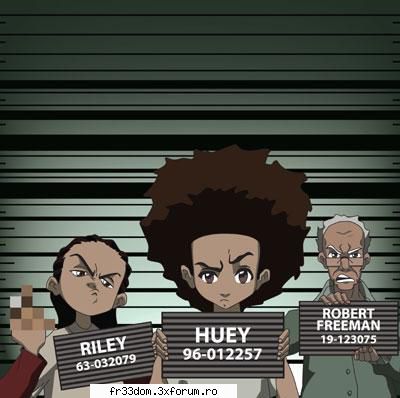 The Boondocks. - The Boondocks is an American animated series - Anime
